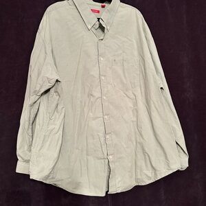 Men's Green Striped Shirt